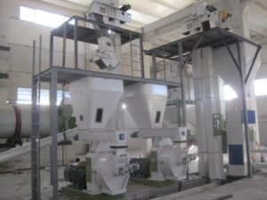 420 wood pellet line